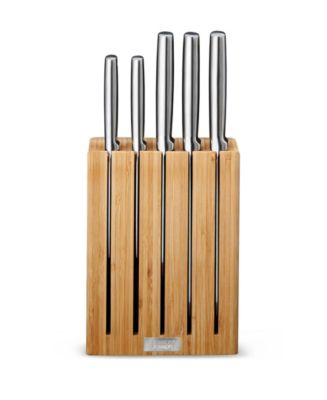 Joseph Joseph 6-Piece Elevate Knife Set with Bamboo Wood Block + Reviews