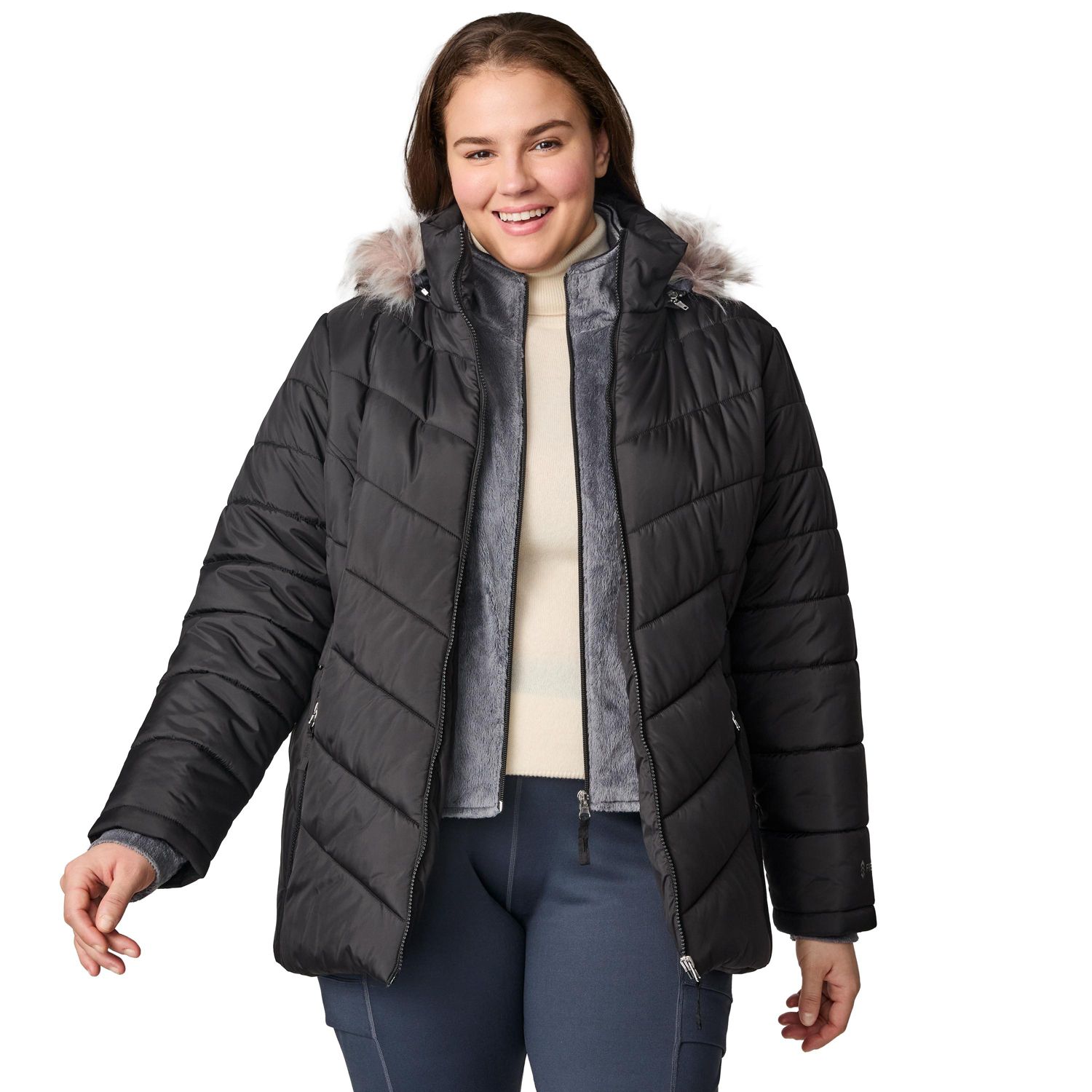 Plus Size Unstoppable II Poly Air Touch Jacket