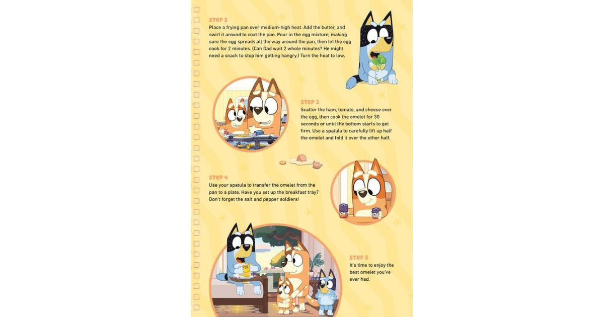 Bluey and Bingo's Fancy Restaurant Cookbook- Yummy Recipes, for Real Life by Penguin Young Readers