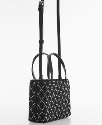 Women's Rhinestone Rhombus Bag