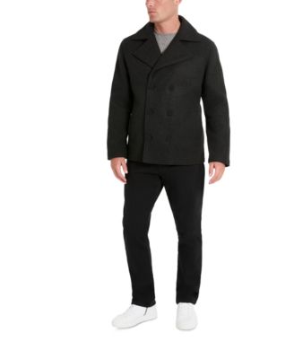 Men's Double-Breasted Peacoat 