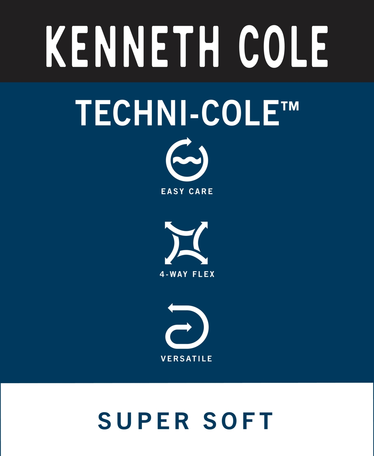 Shop Kenneth Cole Men's Techni-cole Long-sleeve Pocket T-shirt In Black Heather