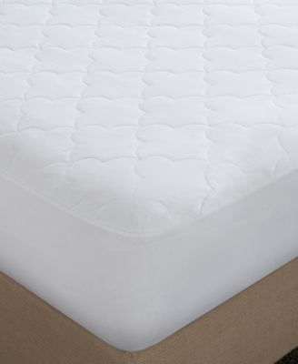 All Natural Cotton Percale Quilted Mattress Pad, Twin XL