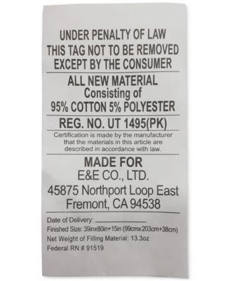 All Natural Cotton Percale Quilted Mattress Pad, Twin XL