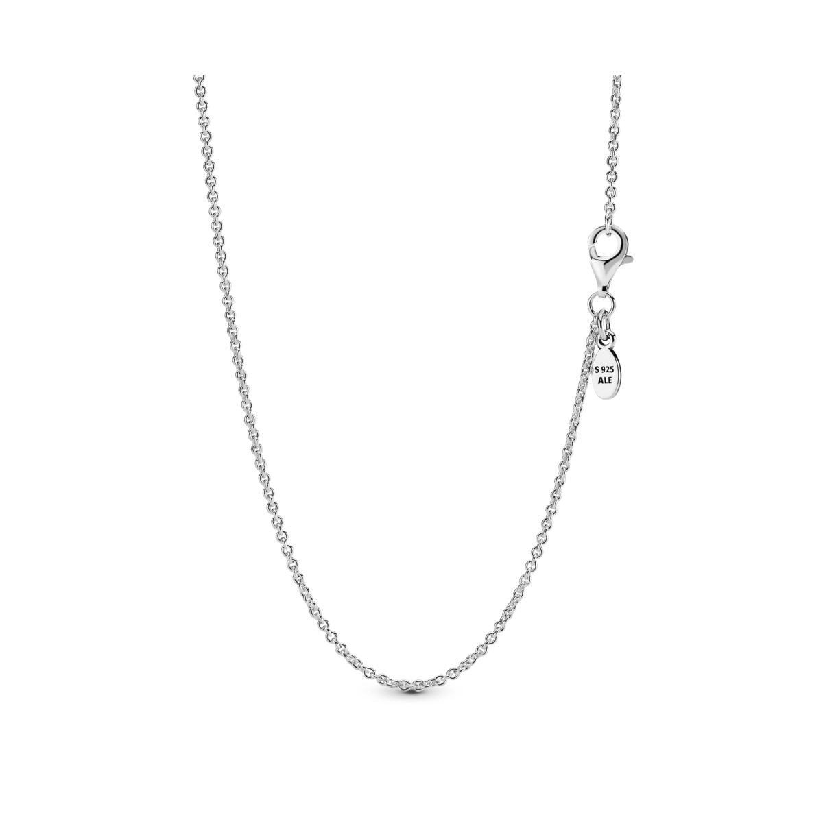 Moments Sterling Silver Classic Cable Chain Necklace - Silver