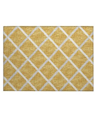 York Washable YO1 1'8" x 2'6" Area Rug