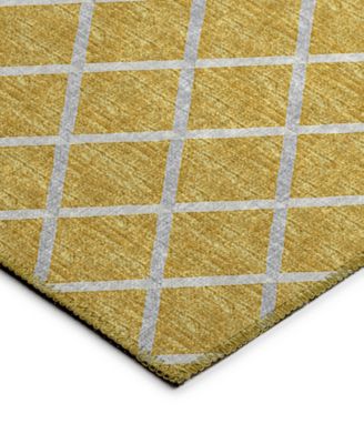 York Washable YO1 1'8" x 2'6" Area Rug