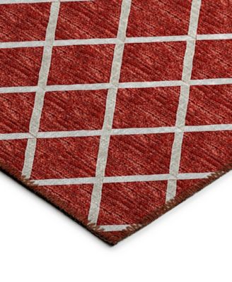 York Washable YO1 8' x 8' Round Area Rug