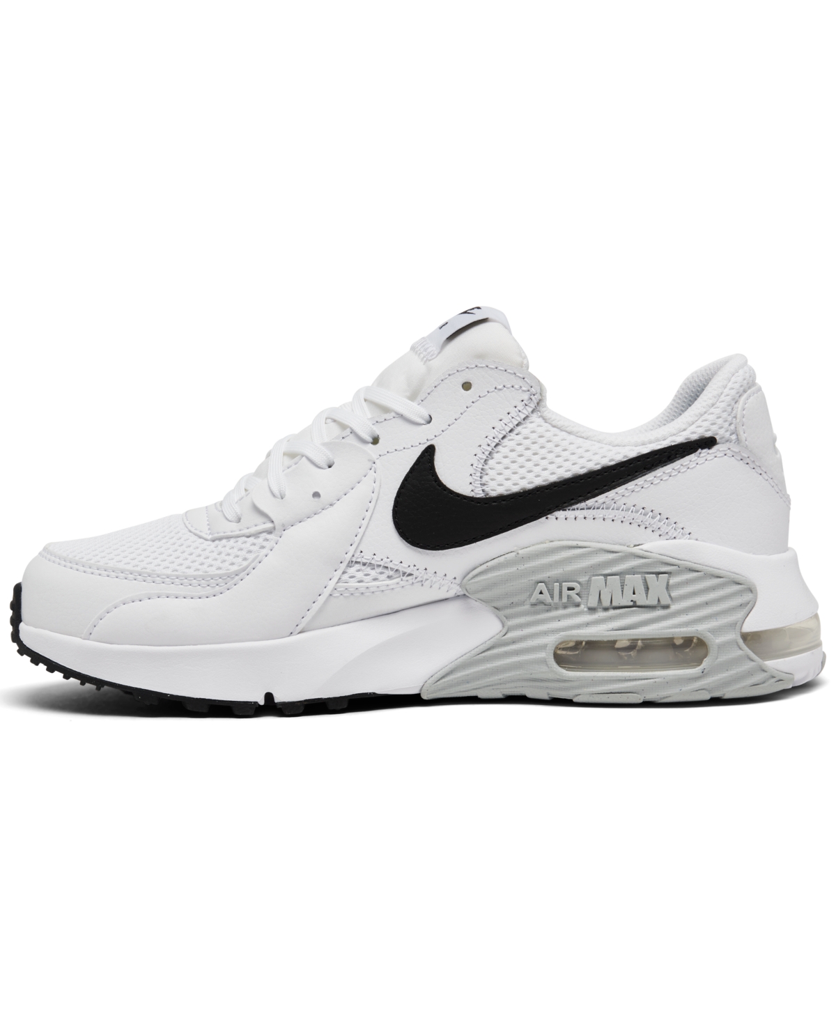 Nike Women's Air Max Excee Casual Sneakers from Finish Line - Black, Pure Platinum