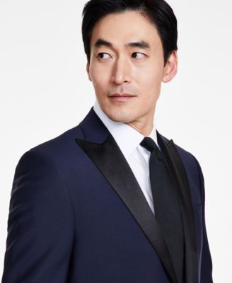 Men's Classic-Fit Stretch Solid Tuxedo Suit Separates Jacket 