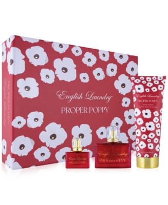 English Laundry 3-Pc. Proper Poppy Eau de Parfum Gift Set - Macy's