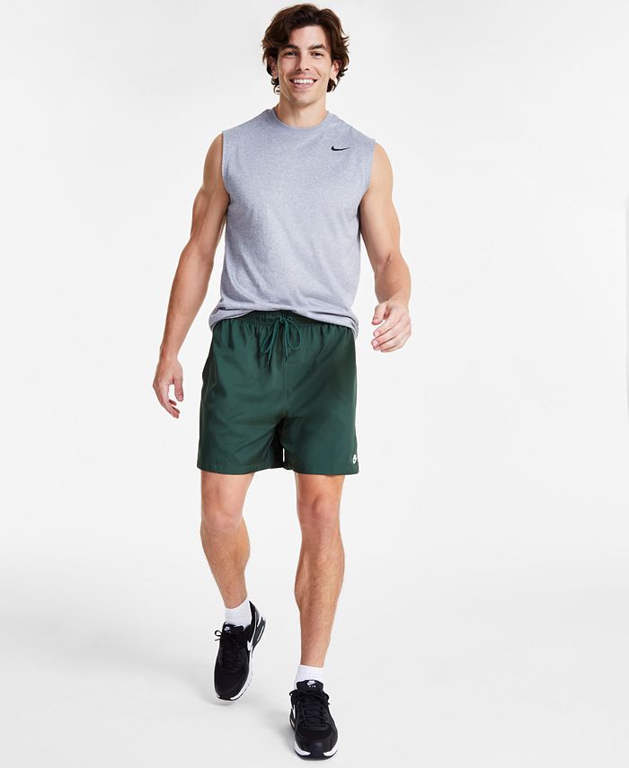 Nike Men's Sleeveless Fitness T-Shirt, Casual Shorts & Nike Air Max ...