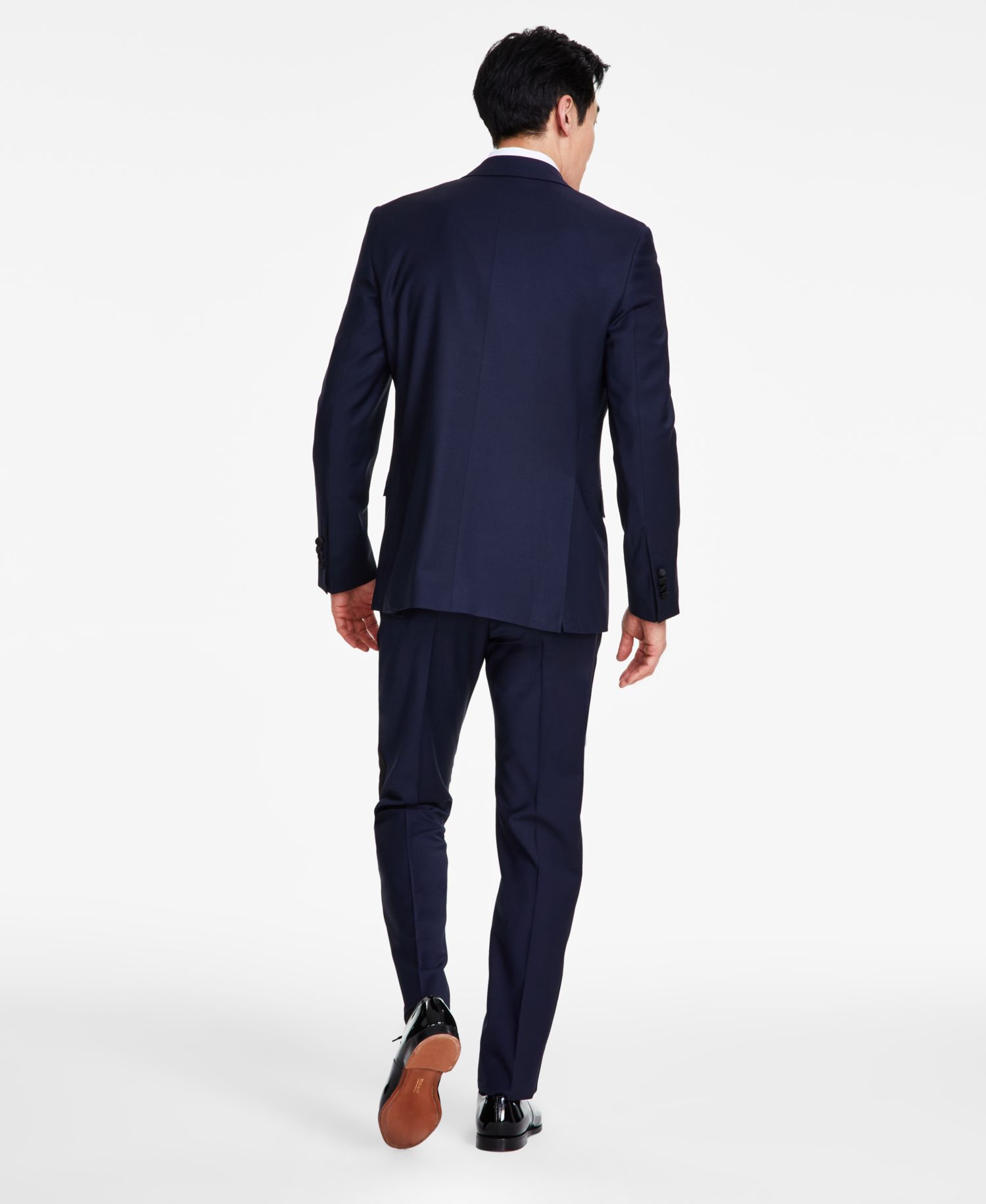 Men's Classic-Fit Wool Blend Tuxedo Suit Separates Pant
