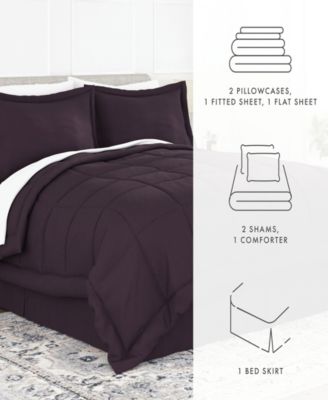 A Beautiful Bedroom 6-Pc. Lightweight Comforter Set, Twin