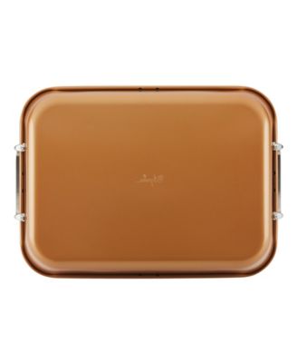 Bakeware Nonstick 11" x 15" Roaster with Convertible Rack