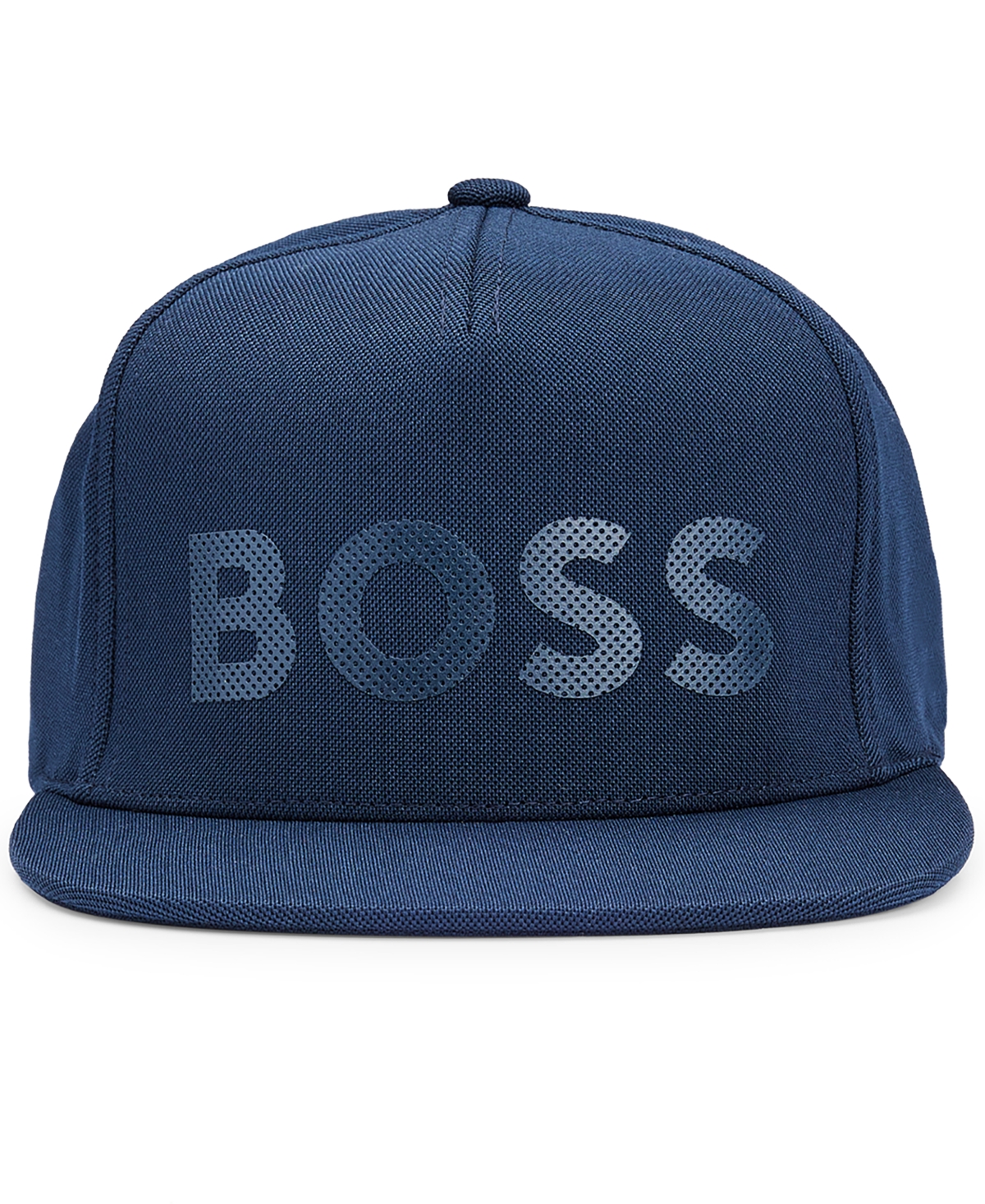 Hugo Boss Boss By  Men's Perforated-logo Cap In Dark Blue