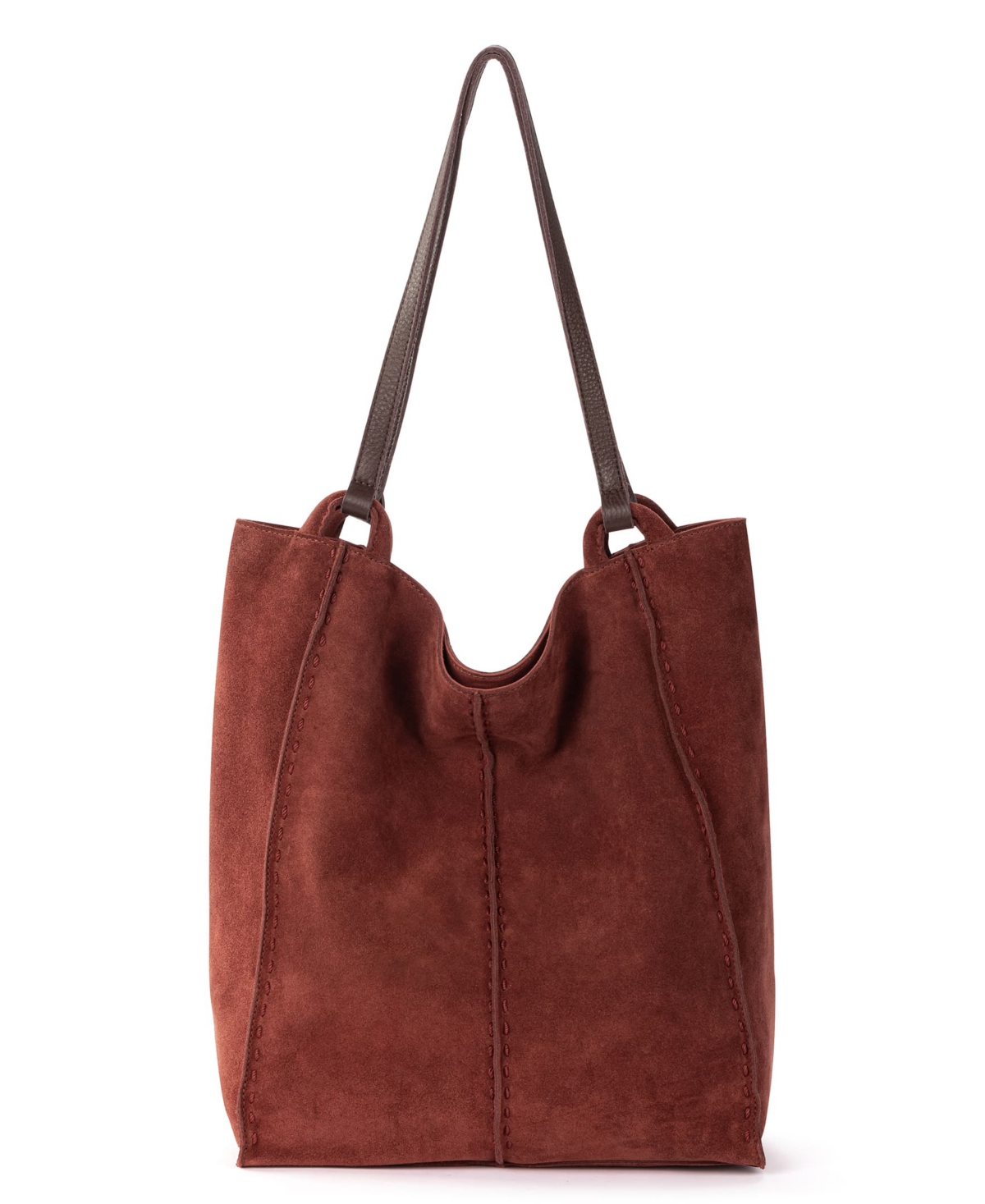 The Sak Los Feliz Leather Tall Tote - Moss Suede | Smart Closet The Sak Los Feliz Leather Tall Tote - Moss Suede | Smart Closet