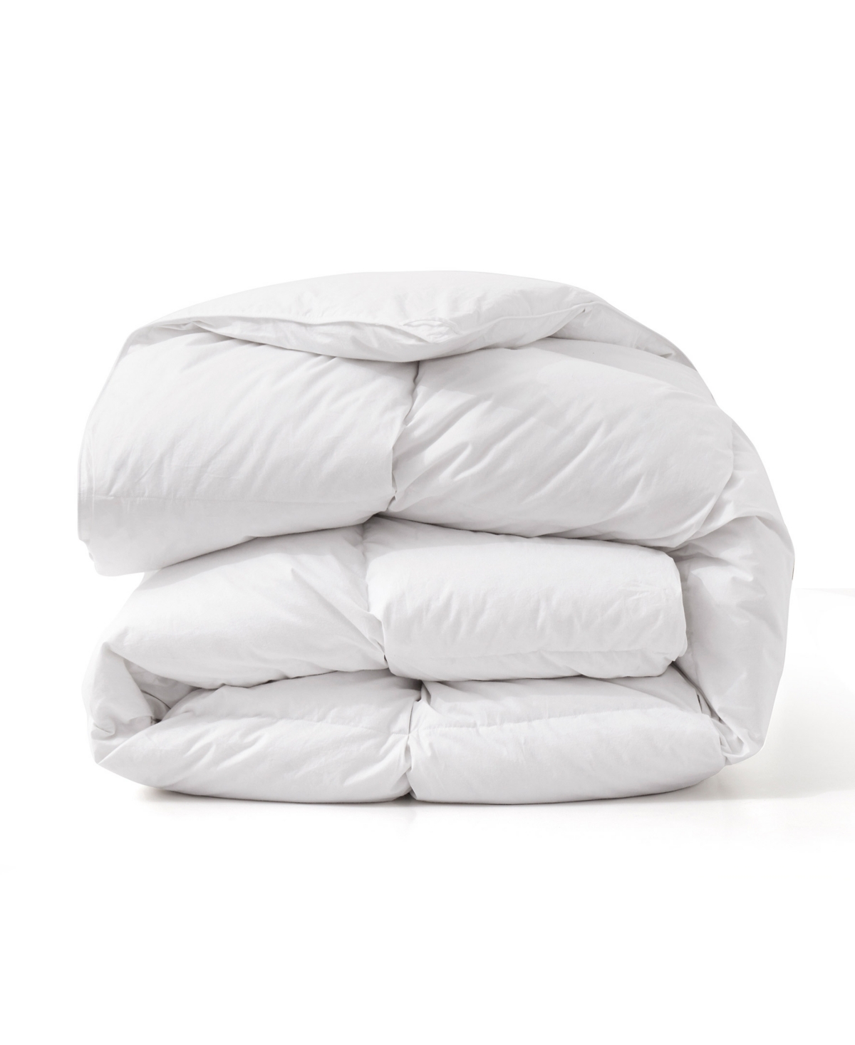 Unikome 500 Thread Count All Season Down Feather Comforter, King In White