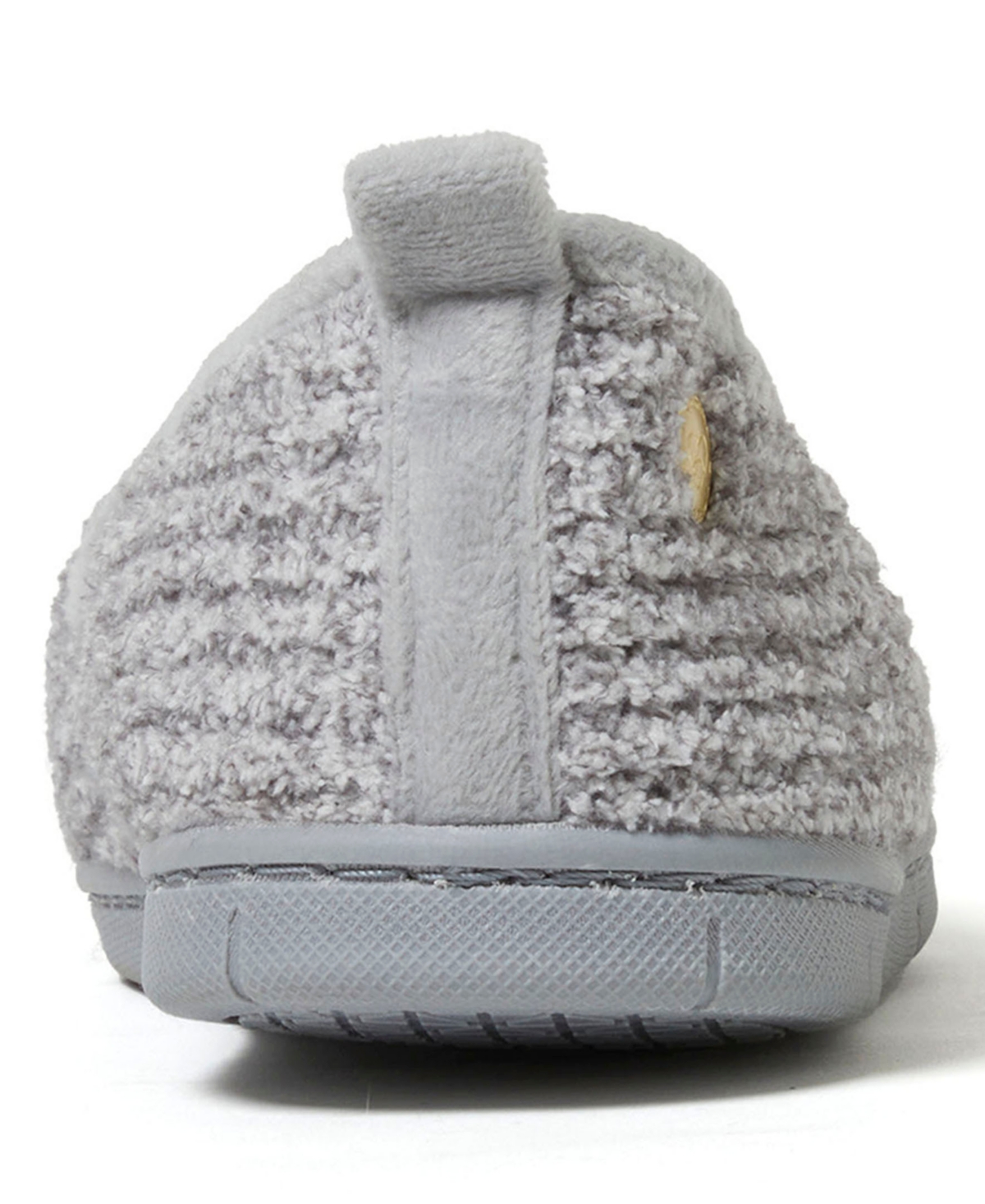 Dearfoams Women's Rachel Marled Chenille Closed Back Slippers