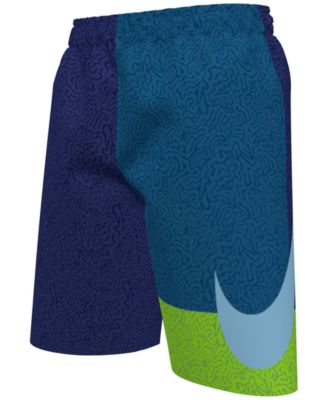 Nike - Big Boys Patchwork 7" Volley Swim Shorts
