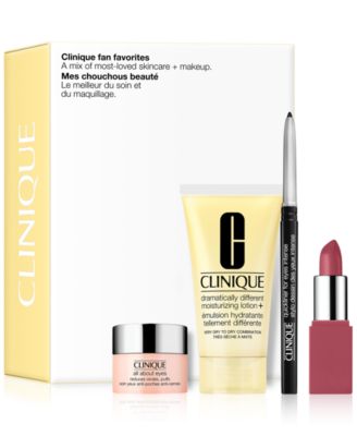 Clinique 4-Pc. Fan Favorites Set - Only $12 with any macys.com purchase (A $45 value)!