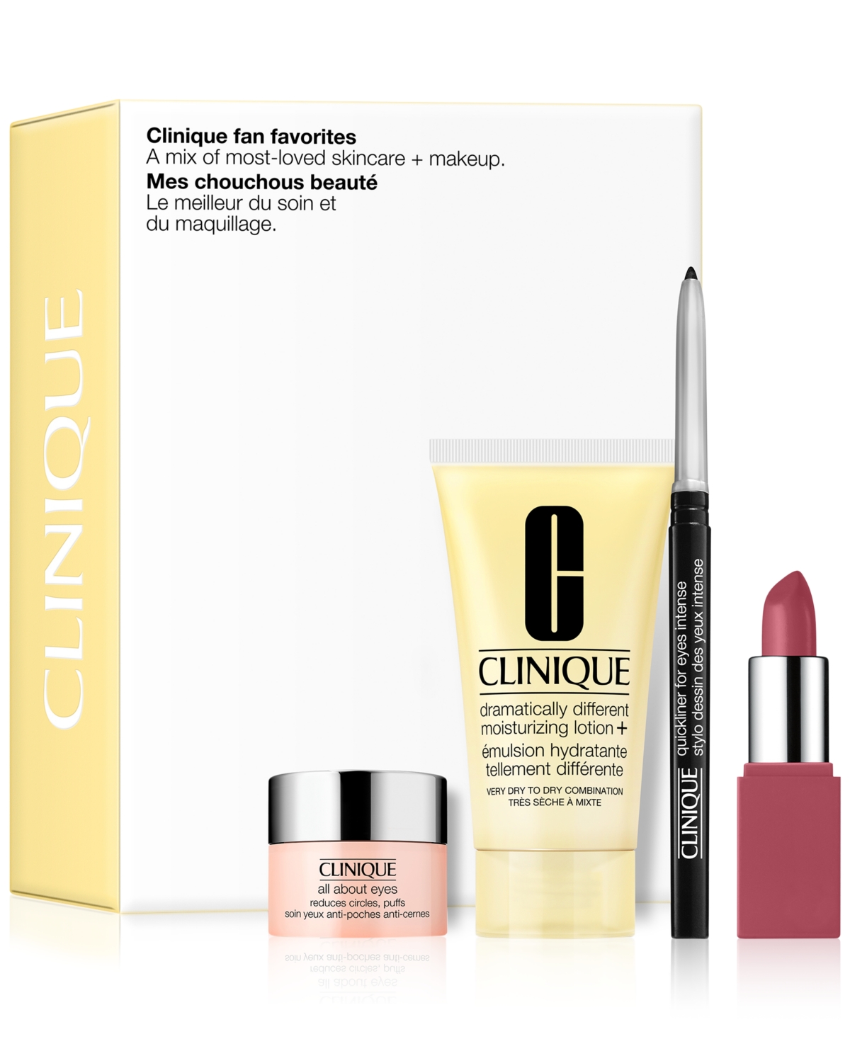 Clinique 3-Pc. Fan Favorites Set - Only $12 with any macys.com purchase (A $53 value)! - 4-Pc. Set