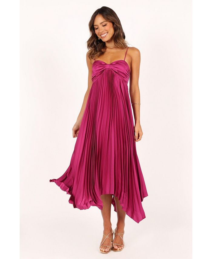 Macy's magenta dress deals