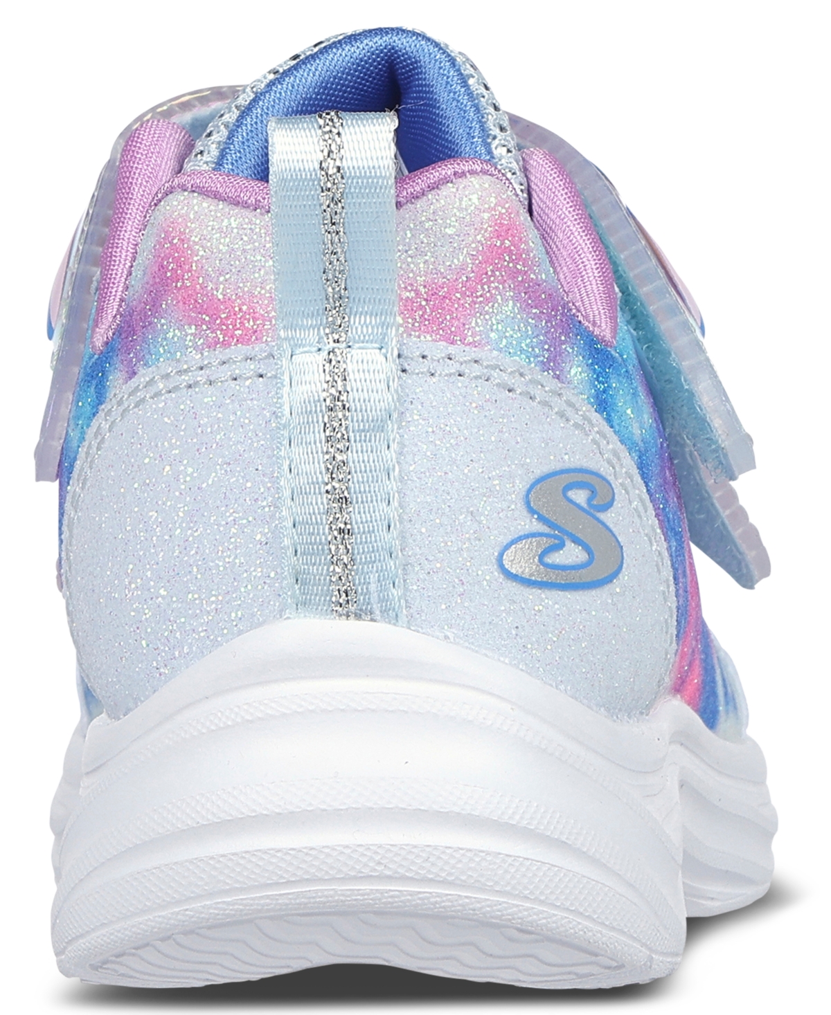 Shop Skechers Toddler Girls Slip-ins- Glimmer Kicks' In Light Blue,lavender