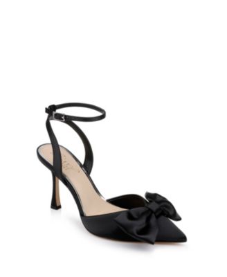 Badgley mischka black heels best sale