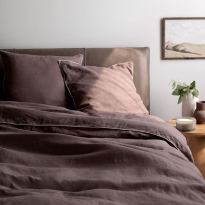 26" x 26" French Linen Euro Pillow with removable Sham