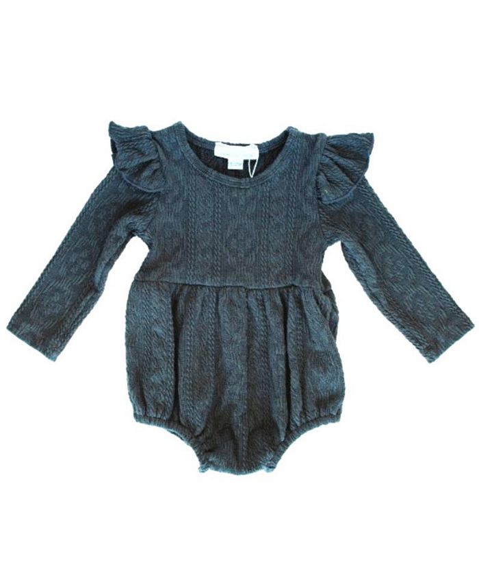Bailey's Blossoms Baby Girl One Piece Rhodes Bubble Shorty Romper - Macy's