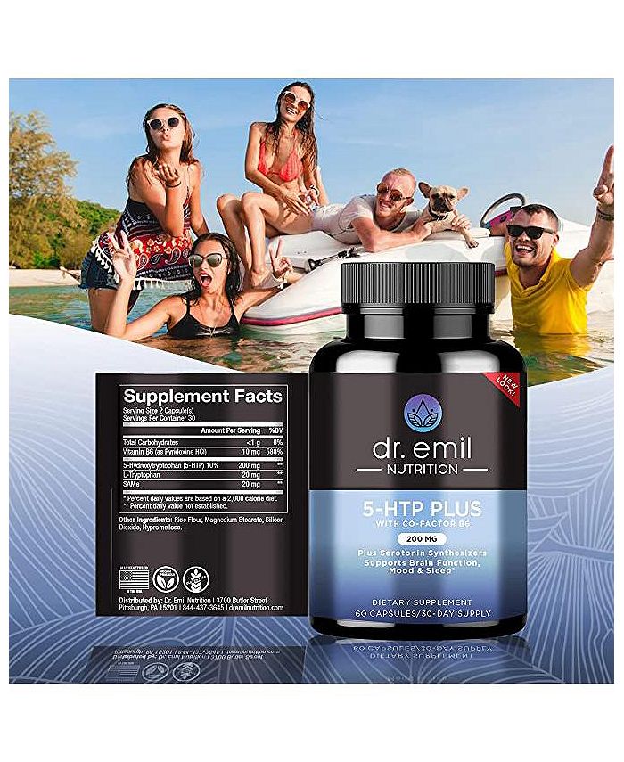Dr. Emil Nutrition 200 MG 5HTP Capsules Macy's