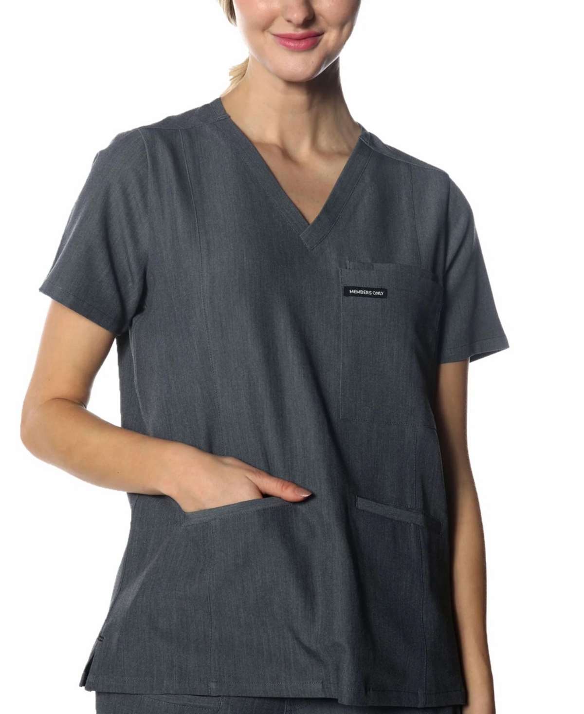 Women's Siena Scrub Top - Navy