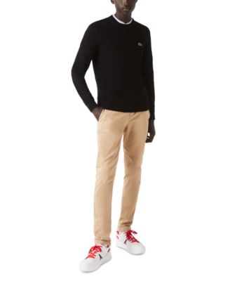 Lacoste - Men's Solid Croc Sweater