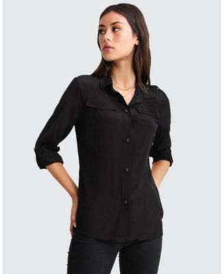 Women's Eclipse Rolled Sleeve Blouse