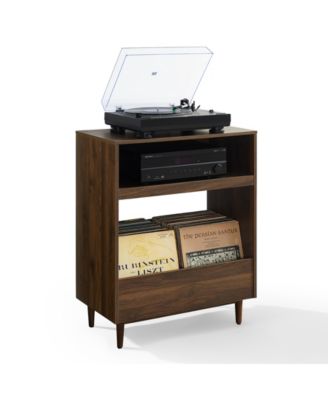 Furniture Liam 28" Medium-Density Fiberboard (MDF) Record Player Stand