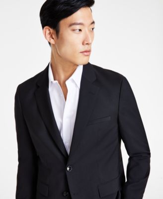 Men's Modern Fit Wool Suit Jacket
