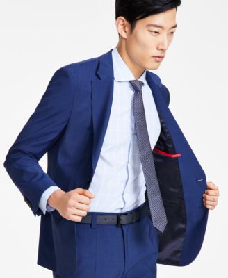 Men's Modern Fit Wool Suit Jacket