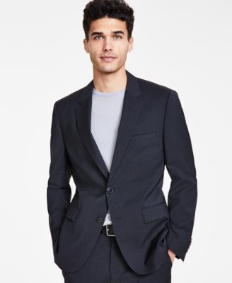 Men's Modern Fit Wool Suit Jacket