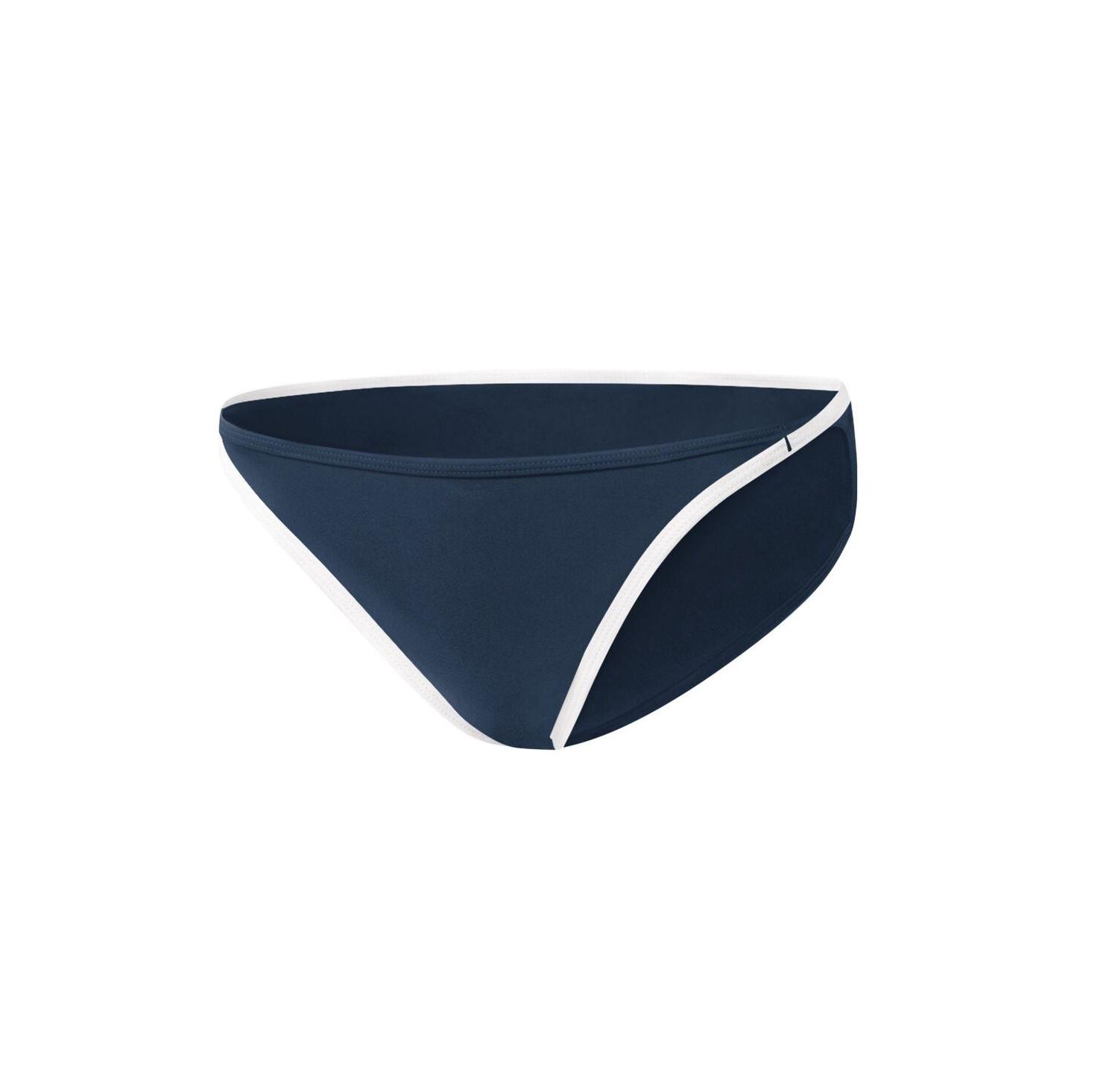Women's Navy Michigan Wolverines Play Action Bikini Bottoms