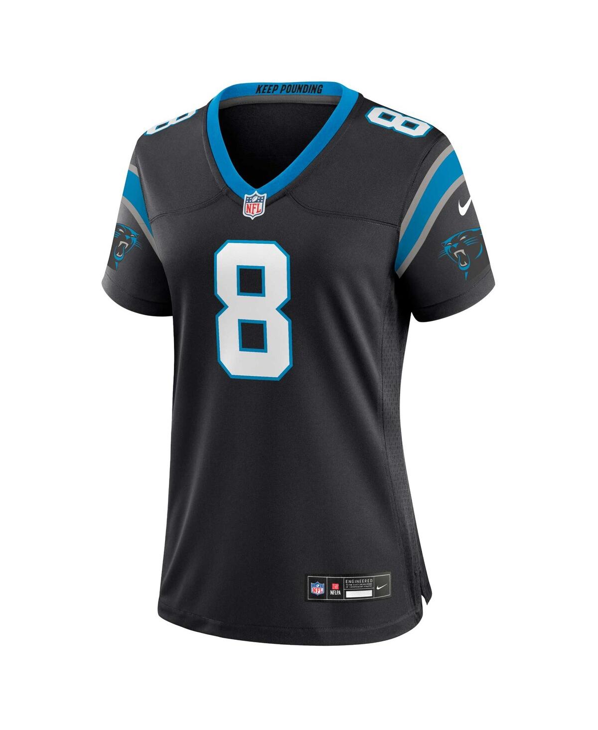 Women's Nike Jaycee HornCarolina Panthers Game Jersey - Black