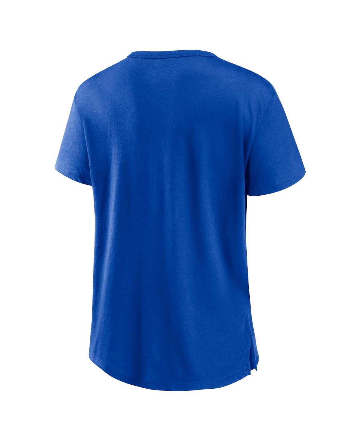 Fanatics Women's  Royal Kentucky Wildcats Tie Breaker T-shirt In Royal