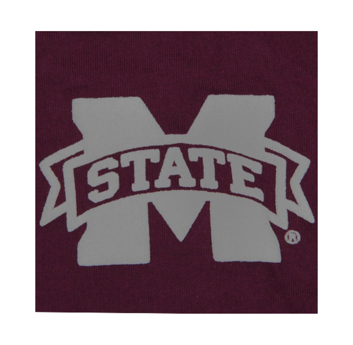 Women's Maroon Mississippi State Bulldogs Oversized T-shirt