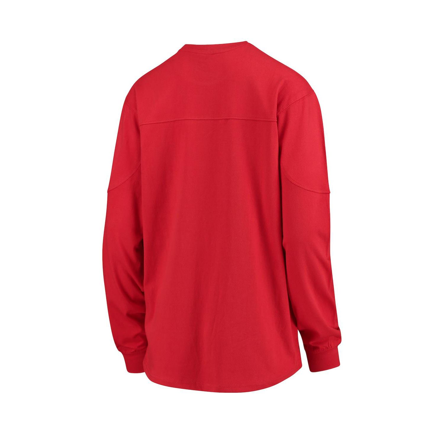 Women's Red Maryland Terrapins Edith Long Sleeve T-shirt
