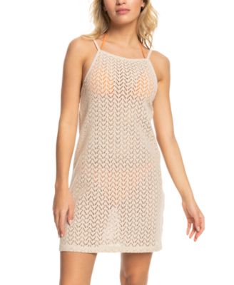 Roxy - Juniors' Cotton Love On The Weekend Lace Cover-Up