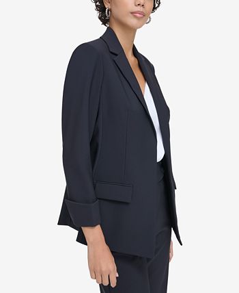 Calvin klein petite blazer discount