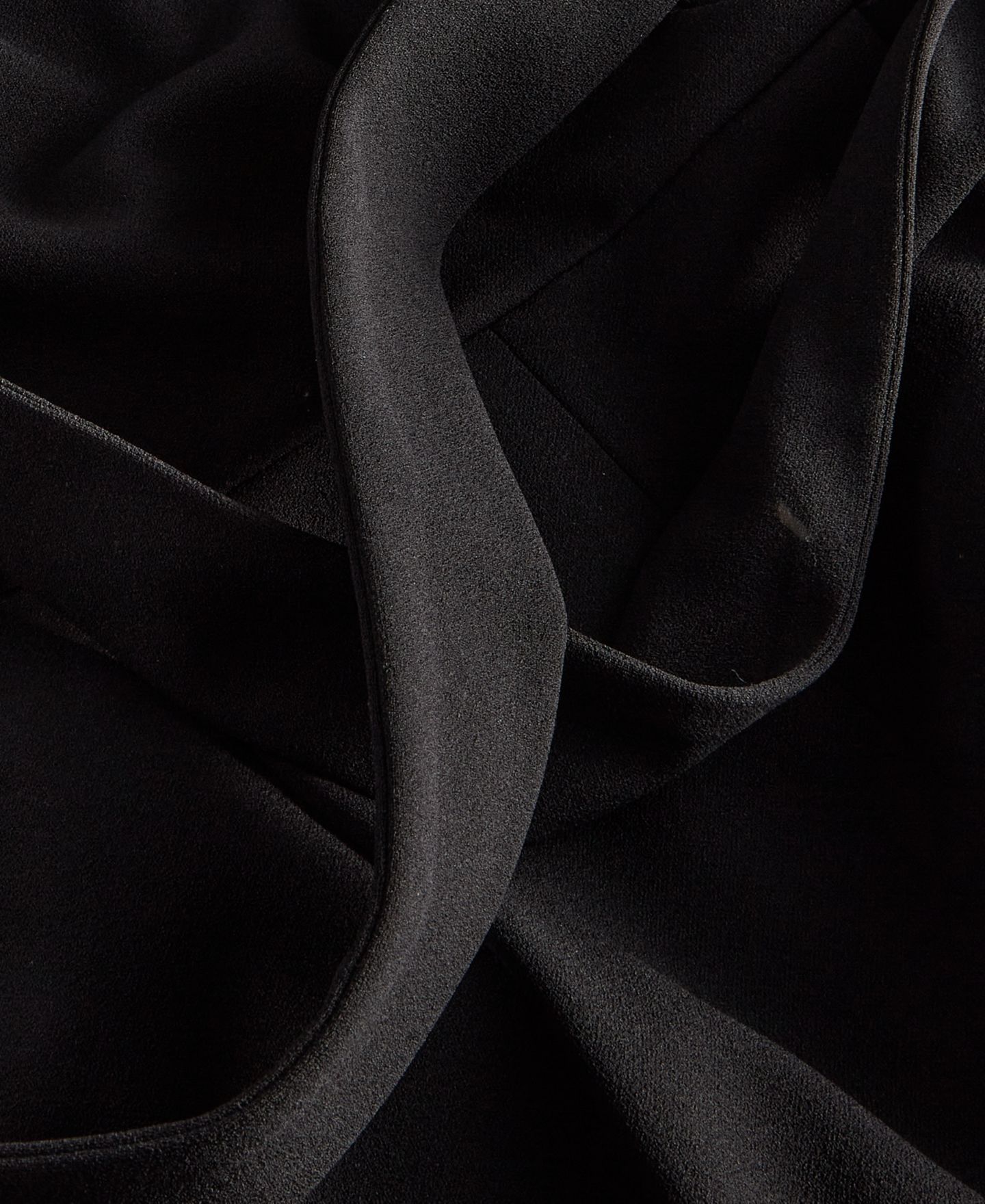 Женский комбинезон Calvin Klein Tie-Waist Tulip-Sleeve Jumpsuit, цвет: Чёрный — фото 5
