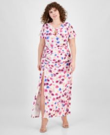 Macy's last act plus size tops top