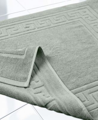Cotton Greek Key Infinity Border 2-Pc. Bath Rug Set