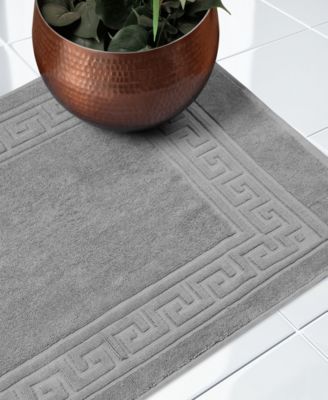 Cotton Greek Key Infinity Border 2-Pc. Bath Rug Set